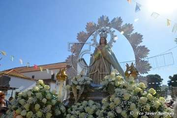 Procesión de la Inmaculada Concepción en Jinámar (Foto Francisco Javier Santana)